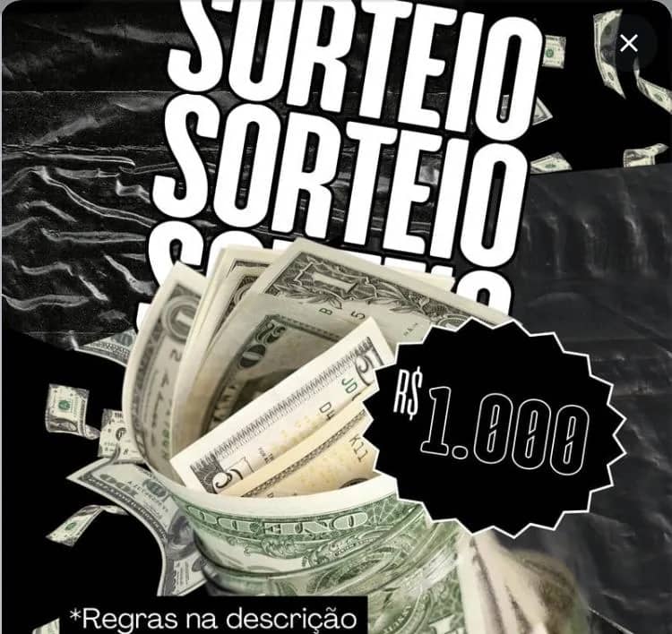 Imagem da campanha Pix de 1000