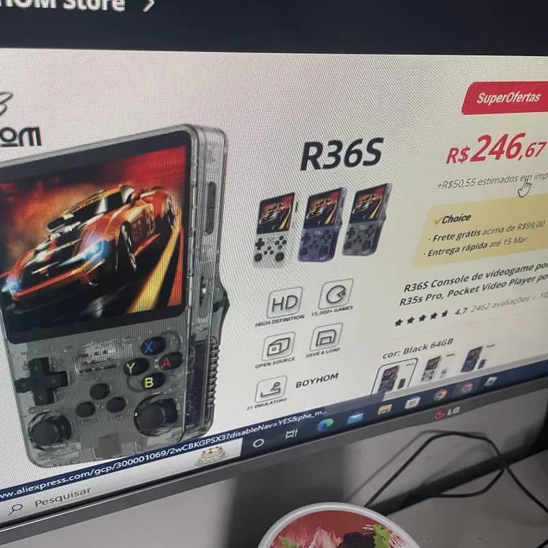 Imagem da campanha Vídeo game