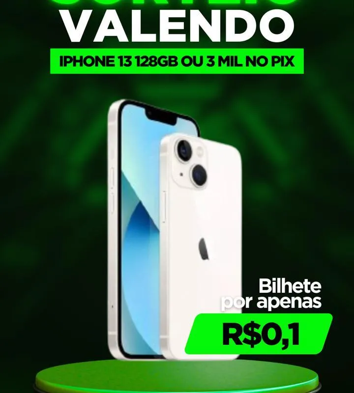 Imagem da campanha Iphone 13 128gb