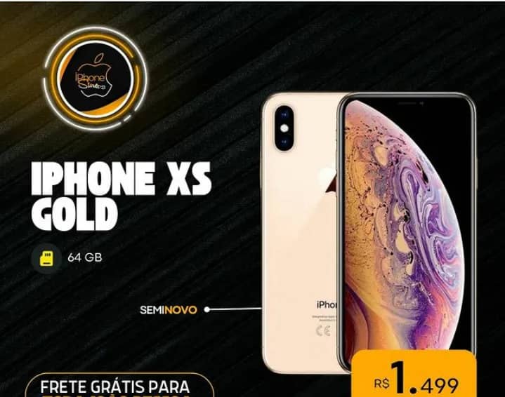 Imagem da campanha Iphone xs compre suas cotas