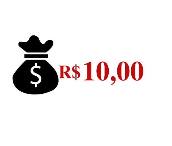 Imagem da campanha $10 no pix