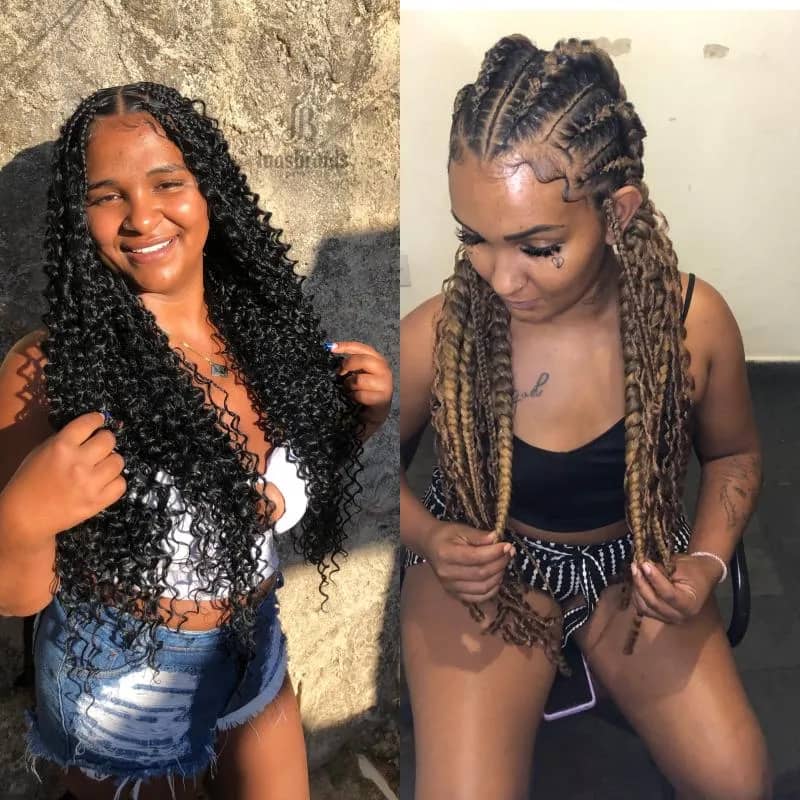 Imagem da campanha Rifa Luas Braids