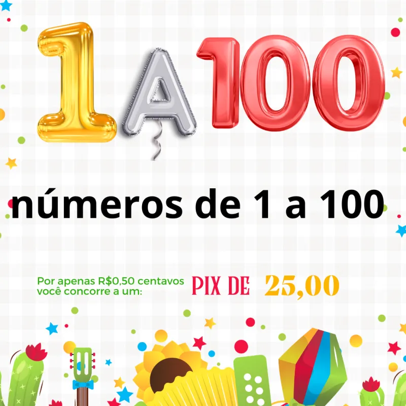 Imagem da campanha Valendo 25,00 reais por apenas 0,50 centavos