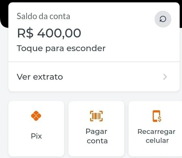 Imagem da campanha R$400 REAIS NO P!X 💸