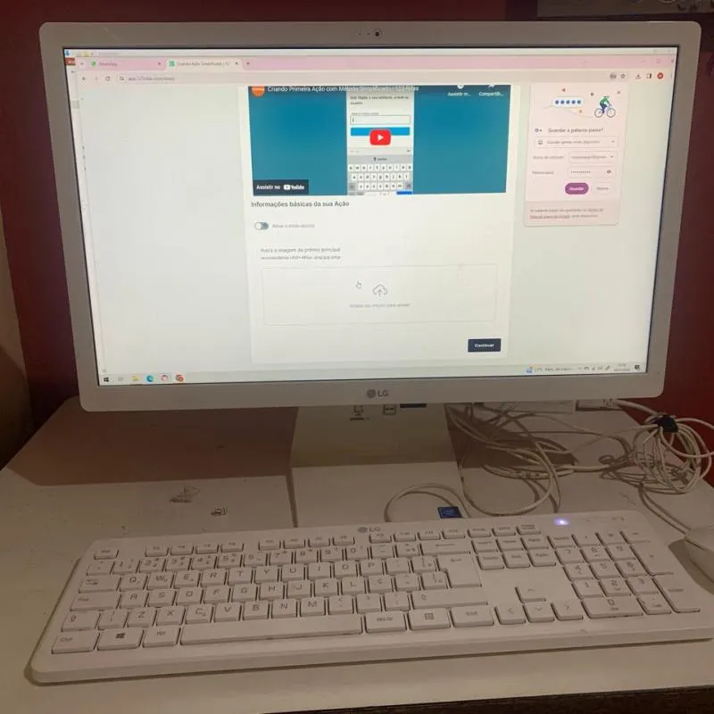 Imagem da campanha computador lg