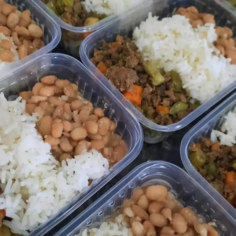 Imagem da campanha Kit mensal de marmitas fitness