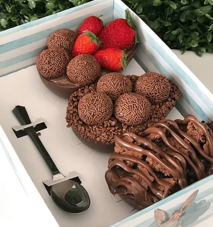 Imagem da campanha Rifa de páscoa concorra a 1 maravilhoso ovo de páscoa de 1 kilo você receba no conforto de sua casa