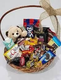 Imagem da campanha Rifa valendo uma cesta de chocolate