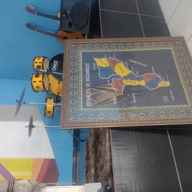 Imagem da campanha Mapa da África dimensões 1,15X0,90