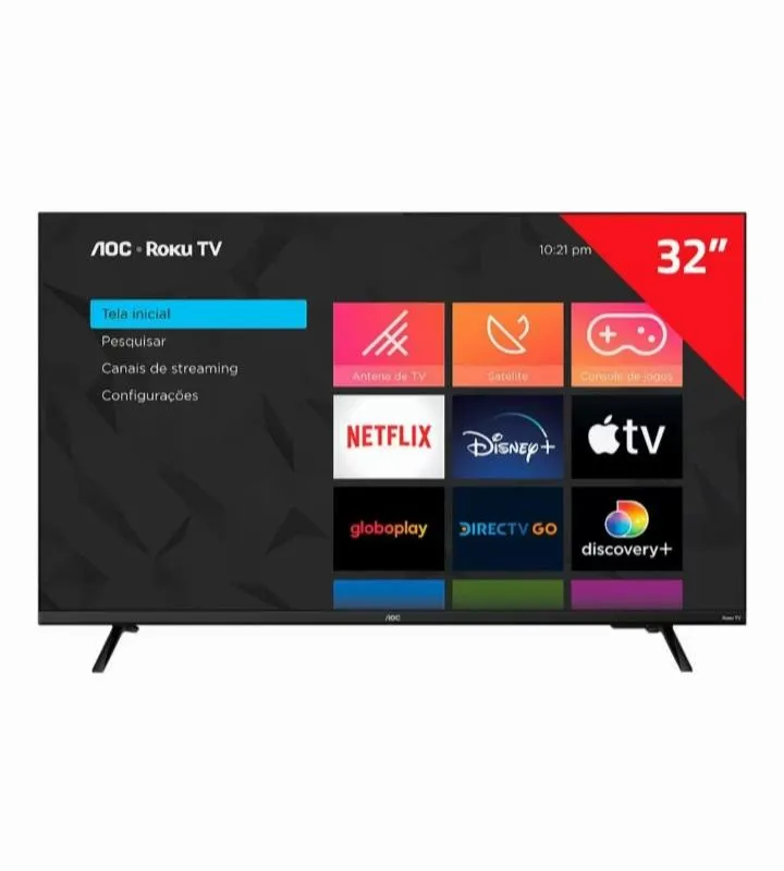 Imagem da campanha Smart tv 32'