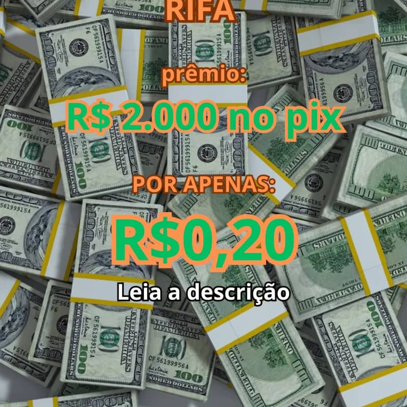 Imagem da campanha 2K no pix !!!
