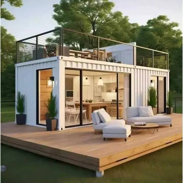 Imagem da campanha CASA CONTAINER 40 PÉS COM DEK E AREA EM CIMA SEM MÓVEIS