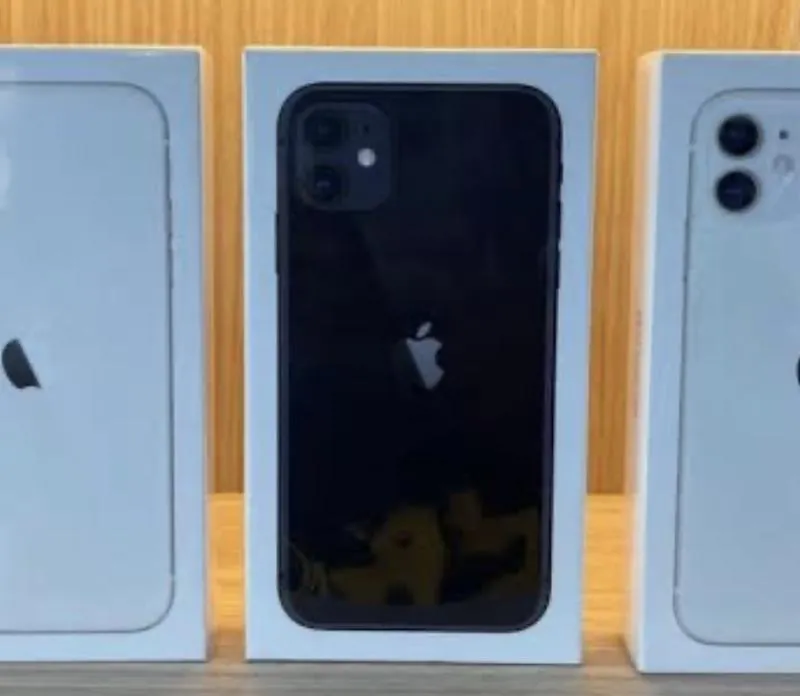 Imagem da campanha iPhone 11 lacrado