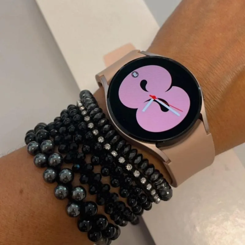 Imagem da campanha Galaxy Watch4 Rose, 40 mm, LTE / Bluetooth / Wi-Fi / GPS