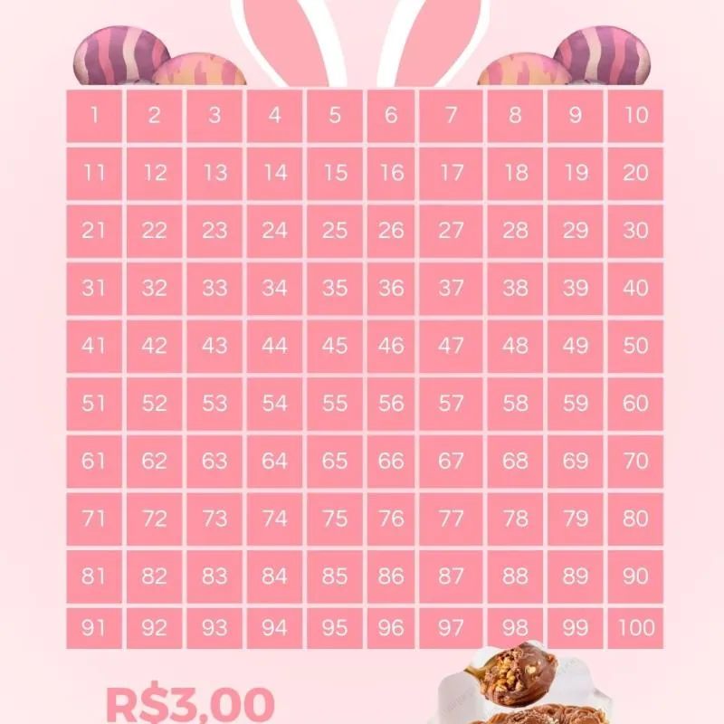 Imagem da campanha Rifa de Páscoa