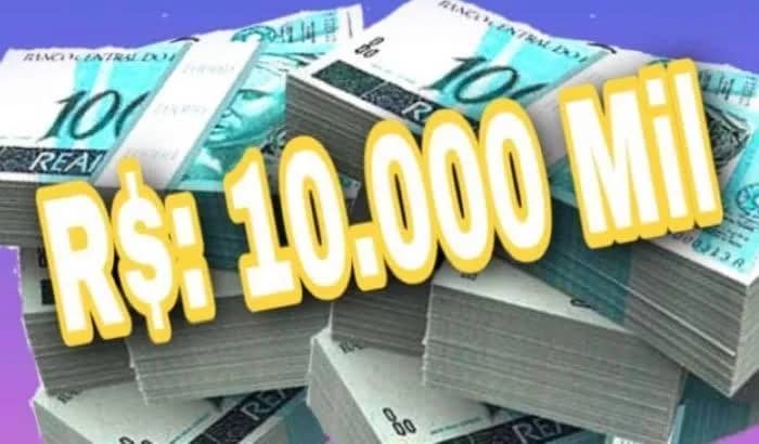 Imagem da campanha Sorteio de 10mil na sua conta