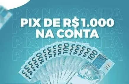 Imagem da campanha Rifa de um pix de 1.000 mil reais