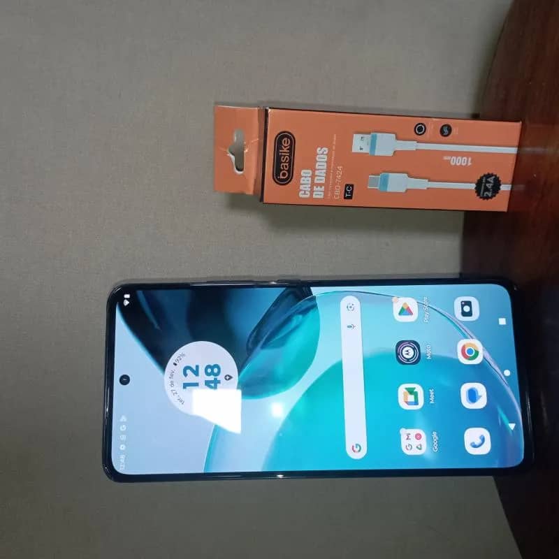 Imagem da campanha Moto G72