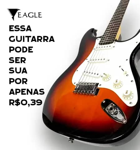 Imagem da campanha Guitarra Eagle STS001 1999