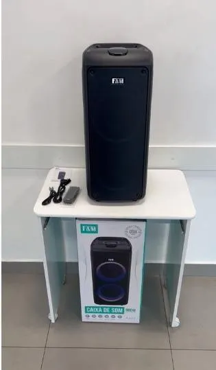 Imagem da campanha CAIXA DE SOM FAM A062