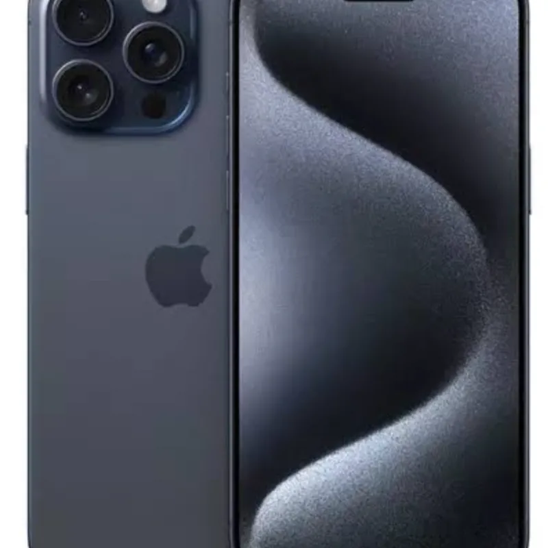 Imagem da campanha Apple iPhone 15 Pro Max (256 GB) - Titânio Azul