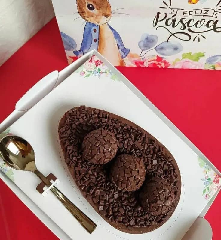 Imagem da campanha Ovo de pascoa recheado