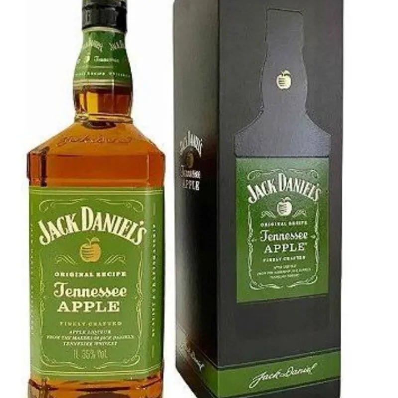 Imagem da campanha Whisky Jack Daniel's maçã verde e whisky Ballantines