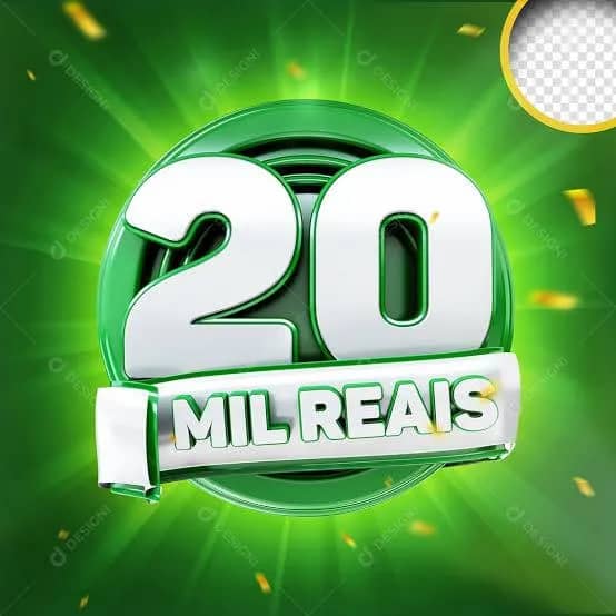 Imagem da campanha 20 mil reais no pix