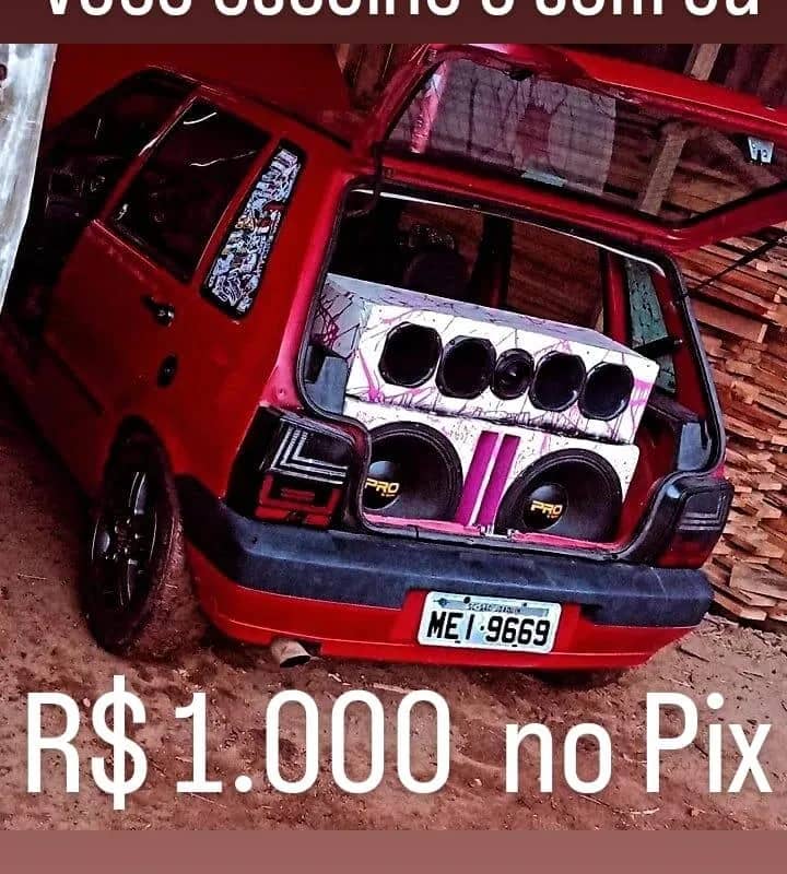 Imagem da campanha Som automotivo ou 1000 no Pix