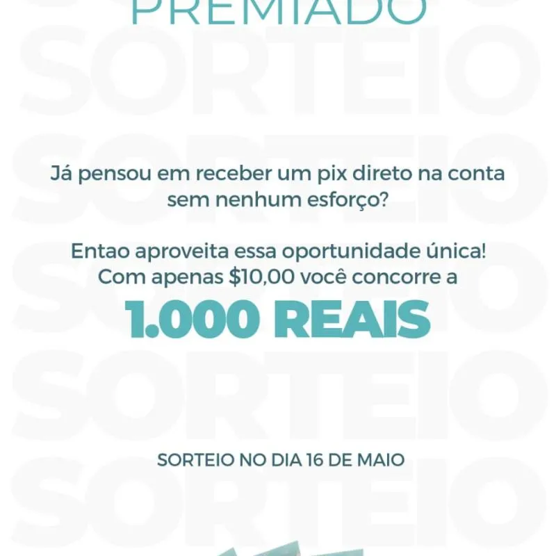 Imagem da campanha PIX PREMIADO