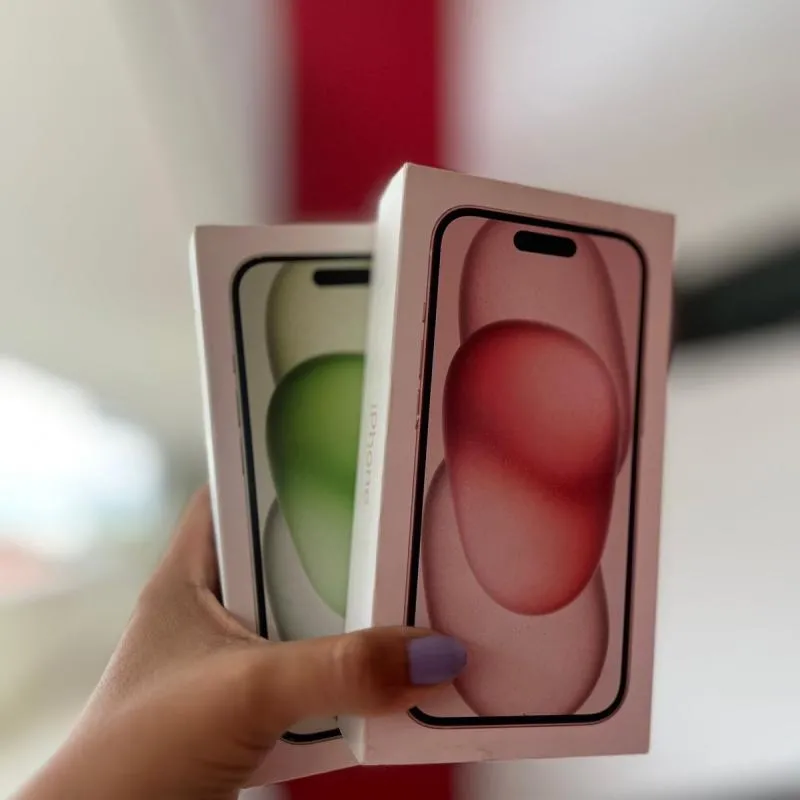 Imagem da campanha iPhone 15 ou R$5000 no Pix