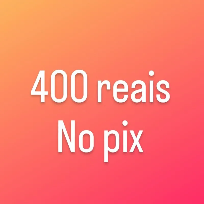 Imagem da campanha 400 no pix