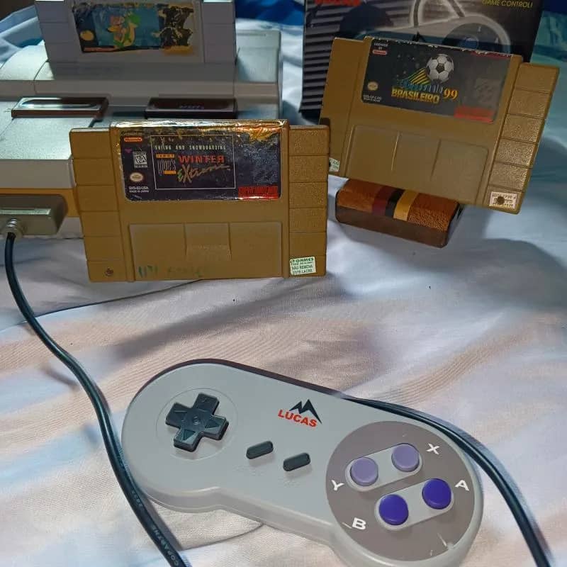 Imagem da campanha Super Nintendo completo