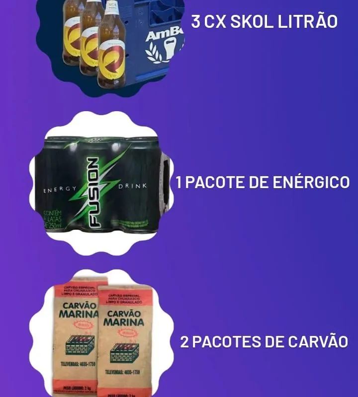 Imagem da campanha Kit churrasco Chácara Santo Antônio