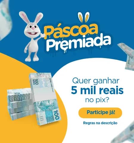 Imagem da campanha PÁSCOA PREMIADA