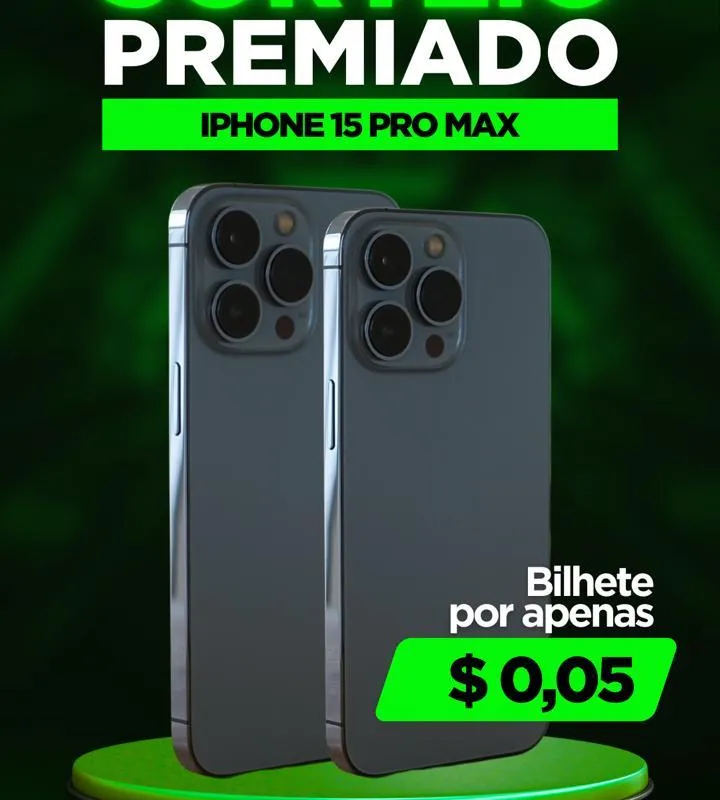 Imagem da campanha IPHONE 15 PRO MAX