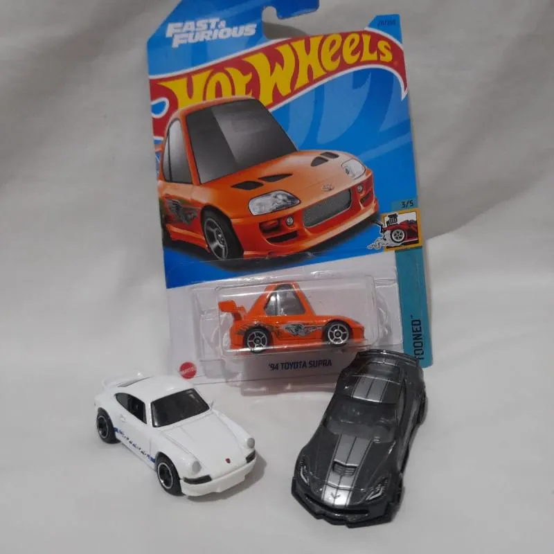 Imagem da campanha Rifa Supra 94 Tonned / Porsche 911 Carrera 1975 / Corvette C7