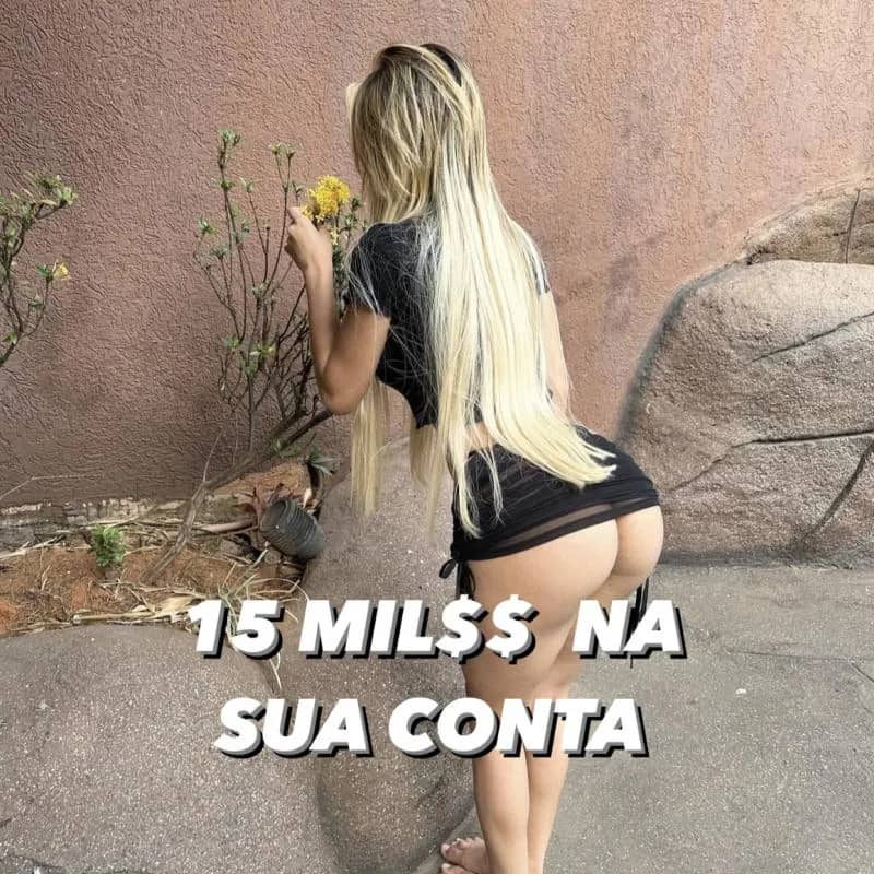 Imagem da campanha 15 MIL NA SUA CONTA