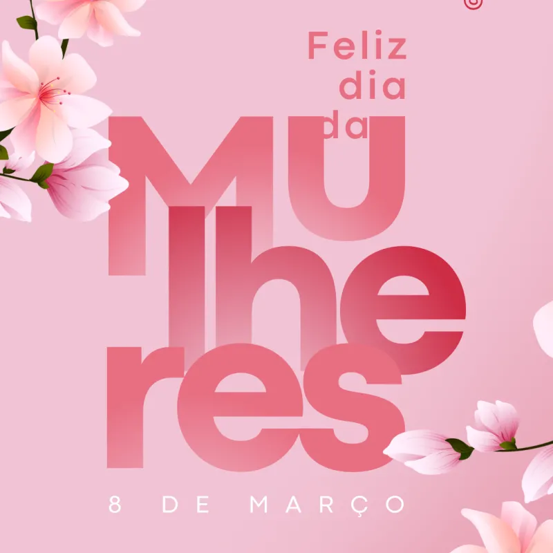 Imagem da campanha sorteio de dia das mulheres