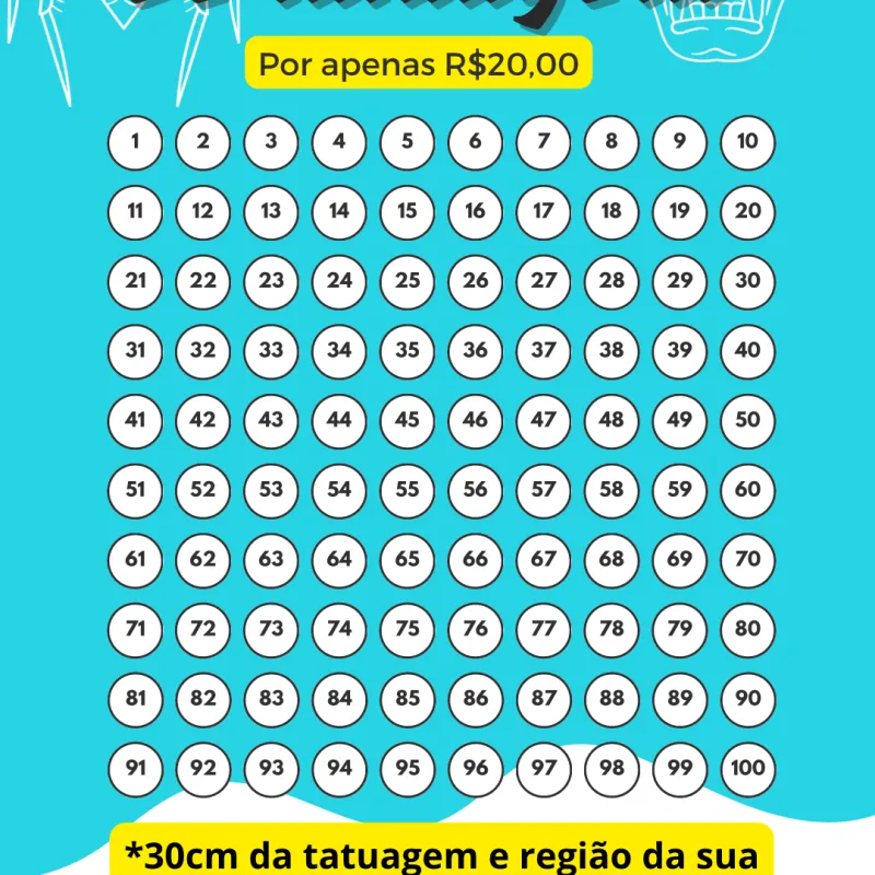 Imagem da campanha Rifa de tatuagem