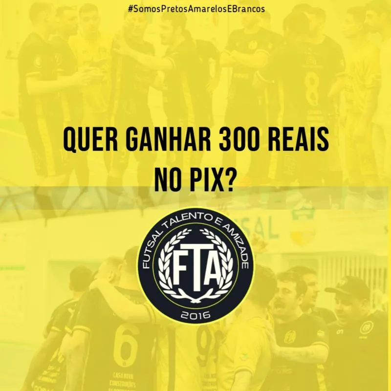Imagem da campanha RIFA DIGITAL DO FTA FUTSAL