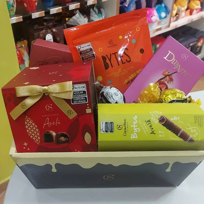 Imagem da campanha cesta cacau show