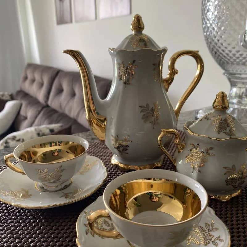 Imagem da campanha Rifa a R$ 10,00 concorrendo a jogo de xícaras de 8 peças Haus Franken Bavária.