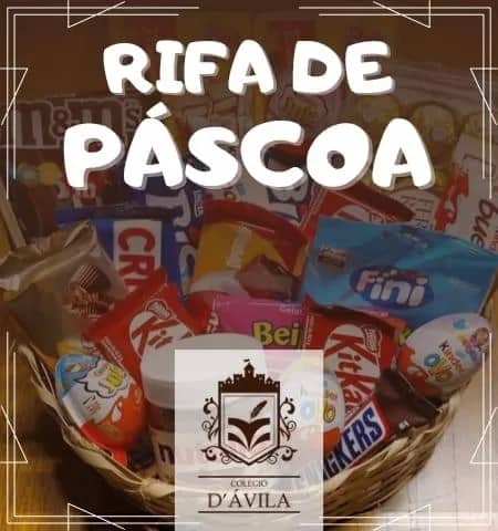 Imagem da campanha Rifa de Páscoa - Colégio D'Ávila