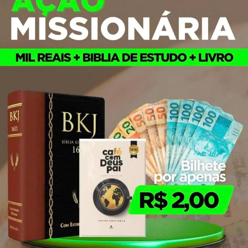 Imagem da campanha Ação Missionária