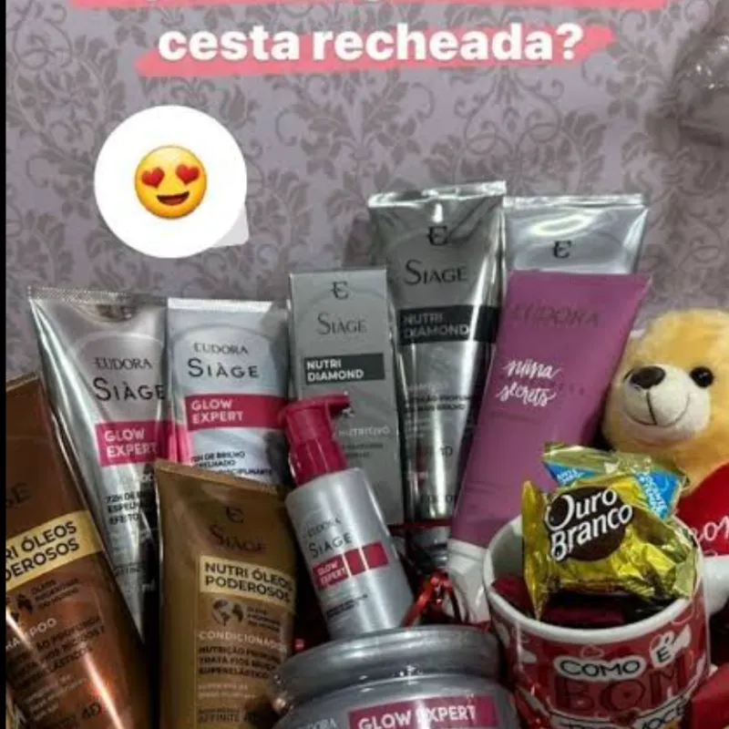 Imagem da campanha CESTA MISTERIOSA EUDORA (IMAGEM ILUSTRATIVA)