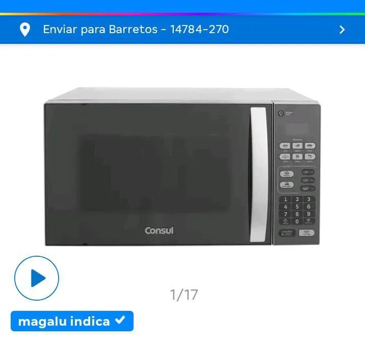 Imagem da campanha Rifa solidária, o ganhador terá direito de escolher um microondas ou uma Airfryer.