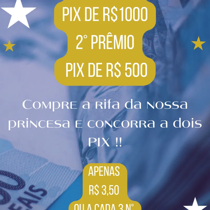 Imagem da campanha Pix da Alice