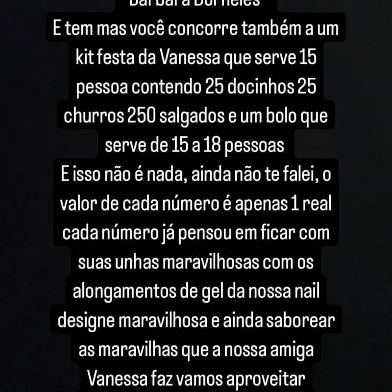 Imagem da campanha Kit festa Vanessa,um alongamento em gel Barbara Dorneles