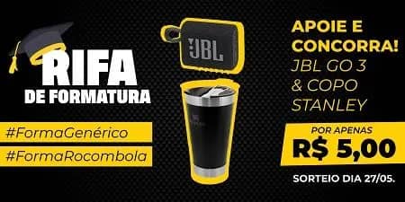 Imagem da campanha Formatura Genérico e Rocombola